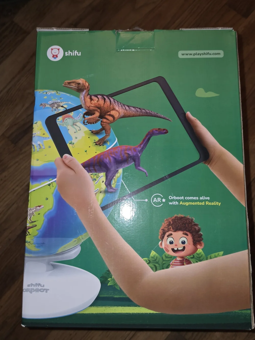 Shifu Orboot World of Dinos AR Interactive Globe - Green